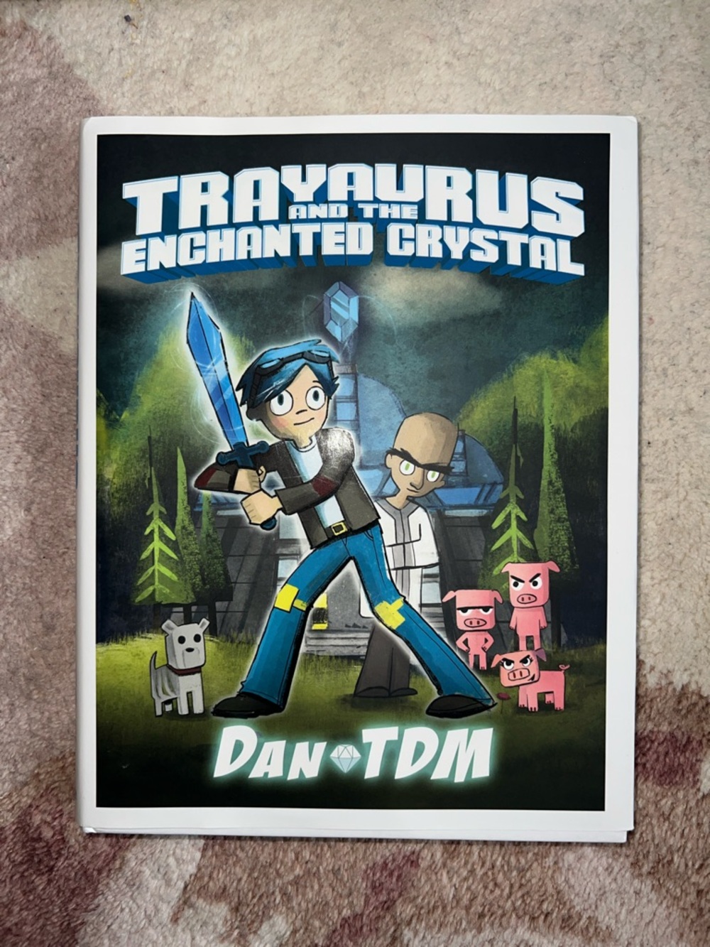 DanTDM Trayaurus and the Enchanted Crystal Comic Book